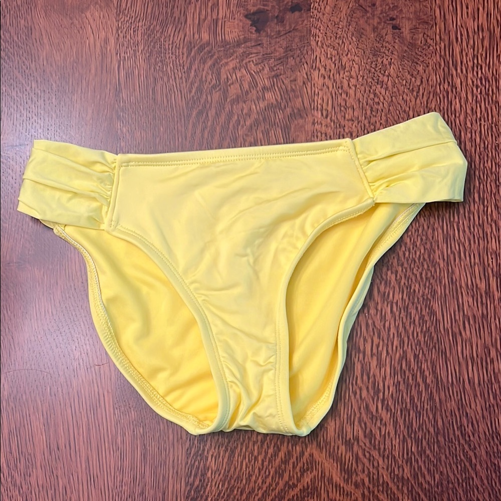STYLUS Women’s Bright Yellow Swimwear in Size Small